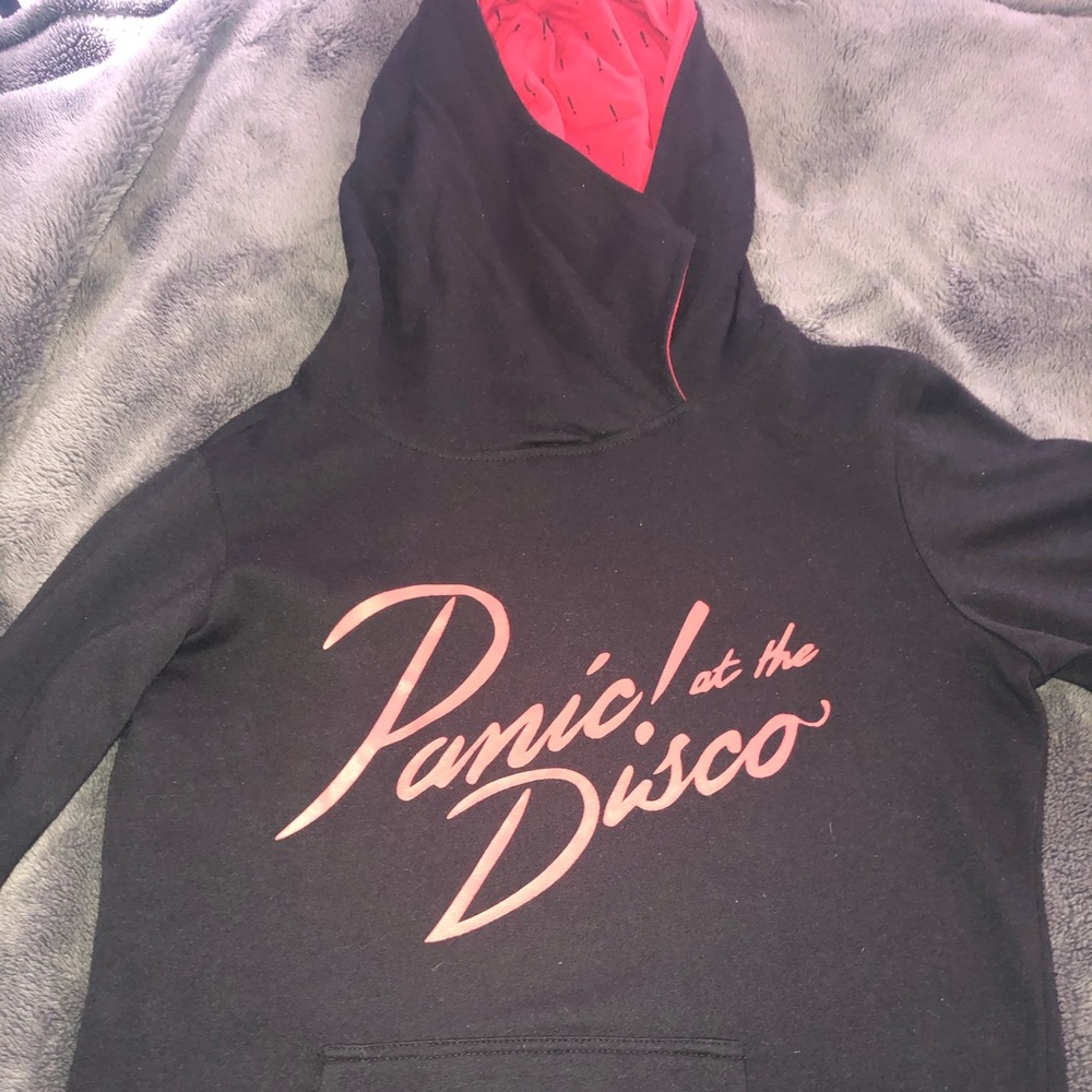 Black and Red Panic! At the Disco Hoodie